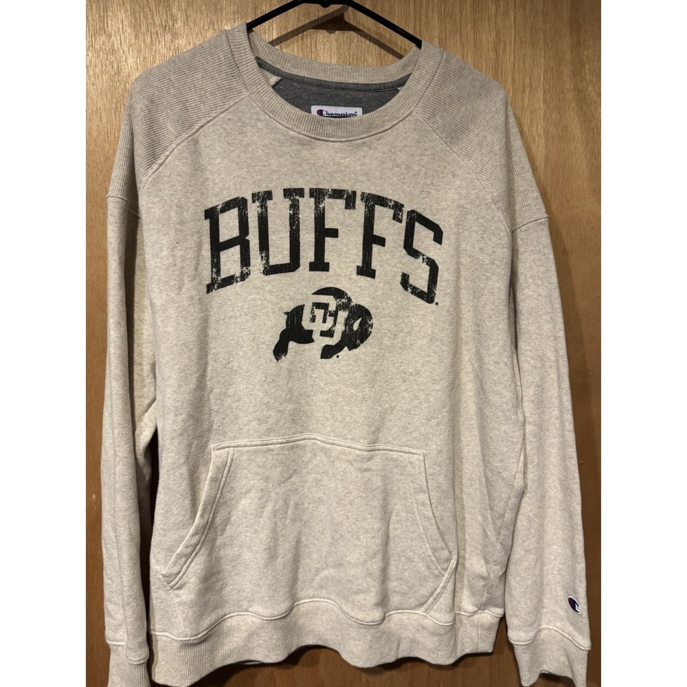 Champion XL CU Buffs Pocketed Crew Neck